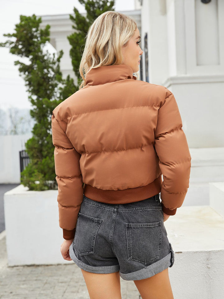 CALORA_ Trendy Casual Bomberjas voor de Herfst met Comfortabele Pasvorm