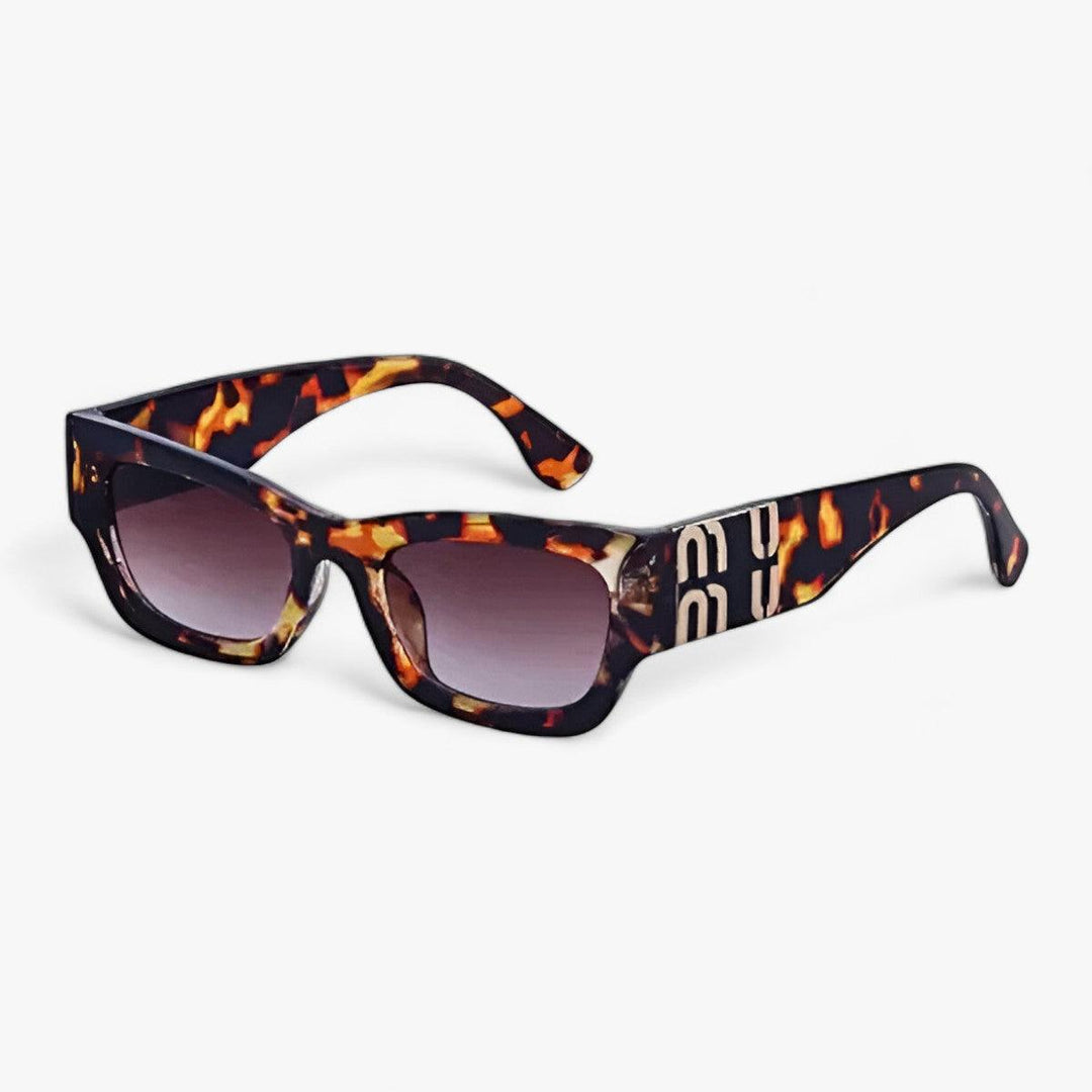 CALORA_ Trendy Cat Eye Dameszonnebrillen | Mode en UV-bescherming in Één