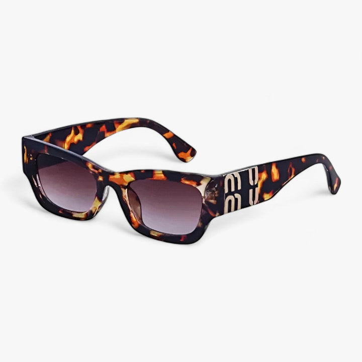 CALORA_ Trendy Cat Eye Dameszonnebrillen | Mode en UV-bescherming in Één