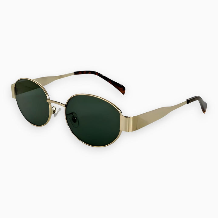 CALORA_ Trendy Elysian Zonnebril met Glinsterende Details voor Stijlvolle Fashionista's