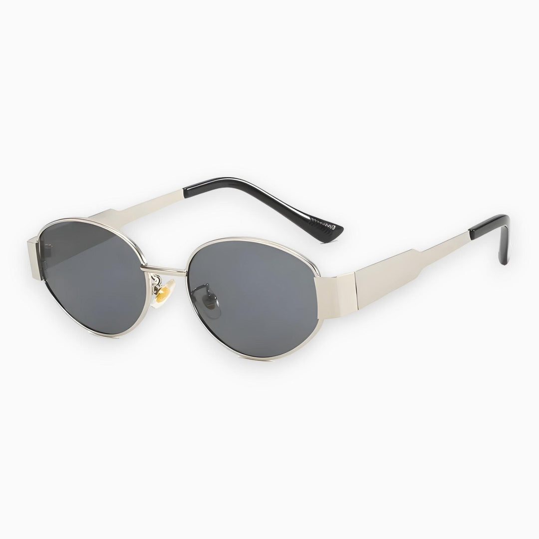 CALORA_ Trendy Elysian Zonnebril met Glinsterende Details voor Stijlvolle Fashionista's