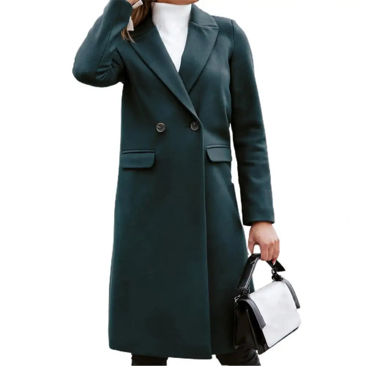 CALORA_ Trix | Dames winter lange trenchcoat