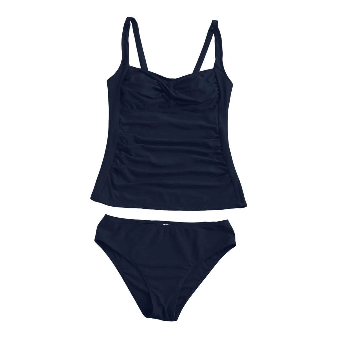 CALORA_ Tweedelig Shapewear Tankini met Buikbedekking