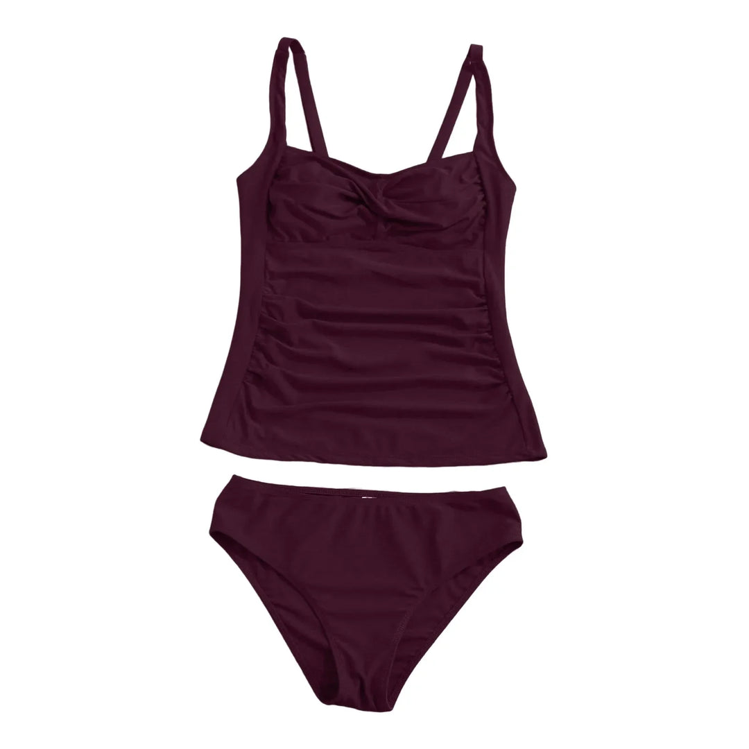 CALORA_ Tweedelig Shapewear Tankini met Buikbedekking