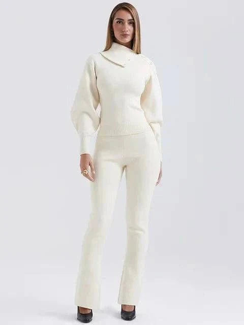 CALORA_ Twinset voor Comfort en Elegantie in Diverse Kleuren