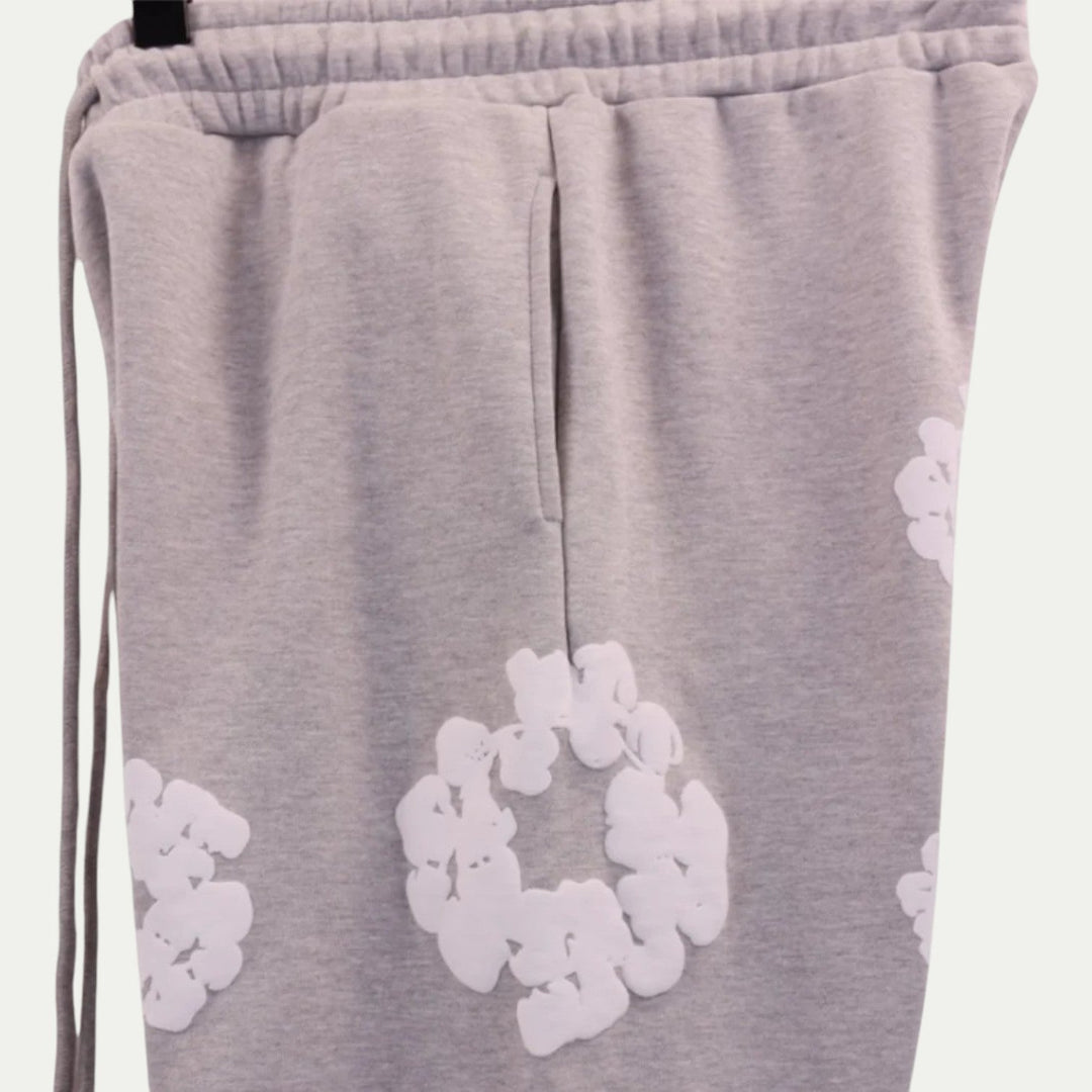 CALORA_ Unisex Katoenen Hoodie en Joggingbroek Set voor Comfortabele Stijl