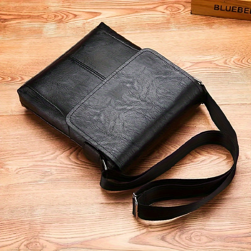 CALORA_ Vintage Luxe Leren Schoudertas
