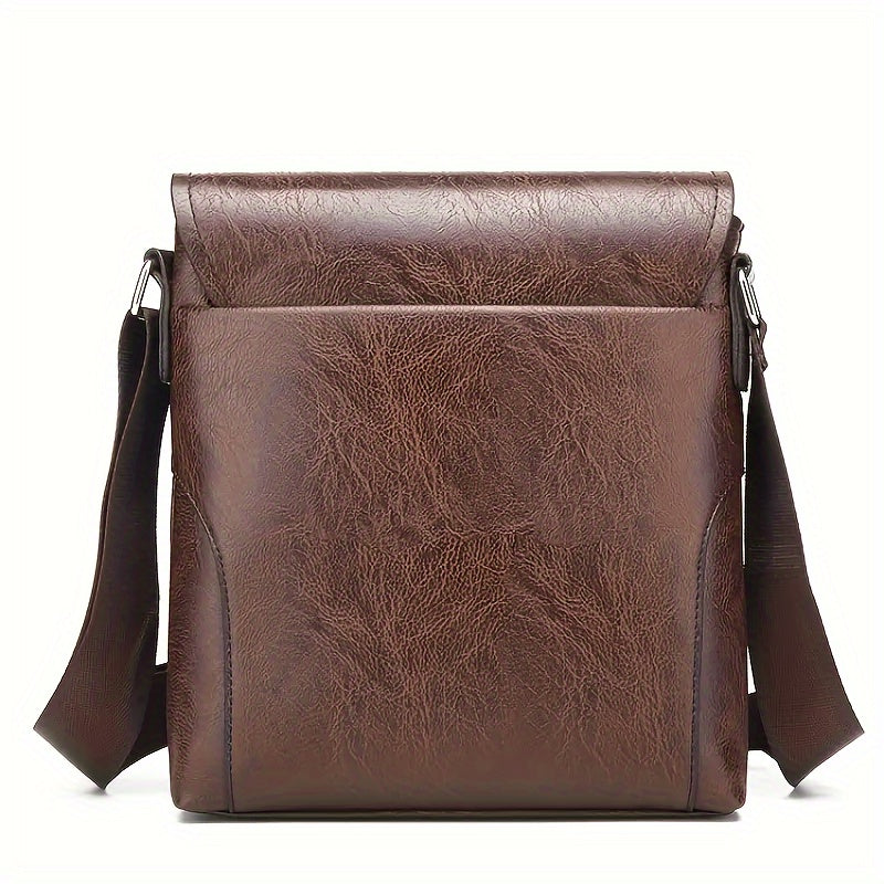 CALORA_ Vintage Luxe Leren Schoudertas