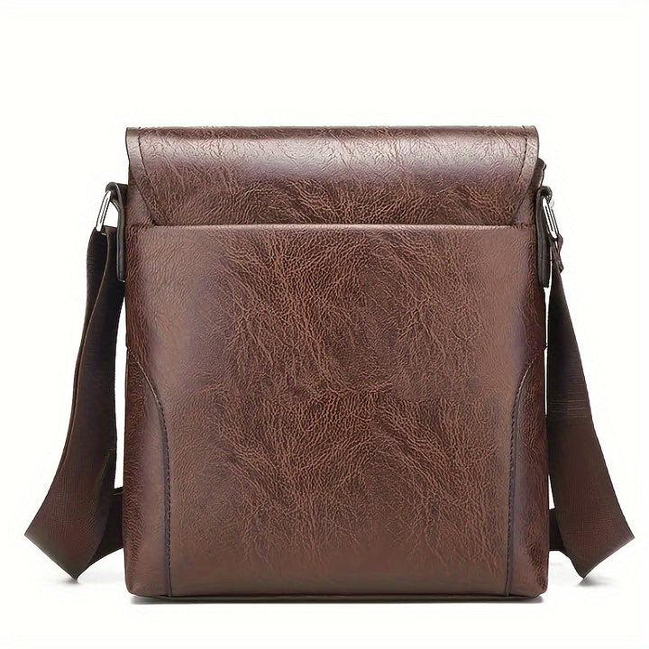 CALORA_ Vintage Luxe Leren Schoudertas