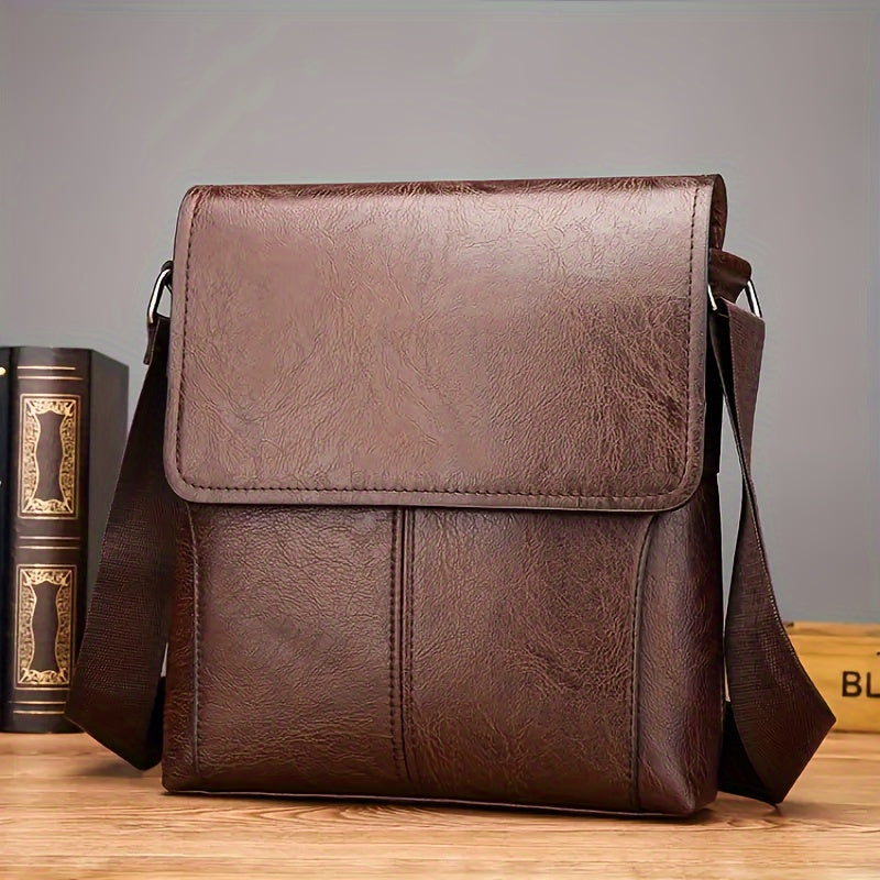 CALORA_ Vintage Luxe Leren Schoudertas