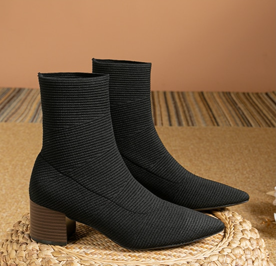 CALORA_ Vionna | Elegante dameslaarzen met hoge hak
