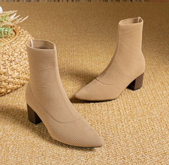 CALORA_ Vionna | Elegante dameslaarzen met hoge hak