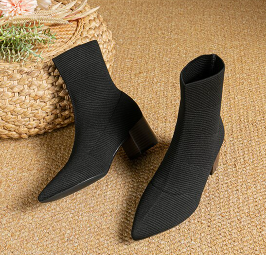 CALORA_ Vionna | Elegante dameslaarzen met hoge hak