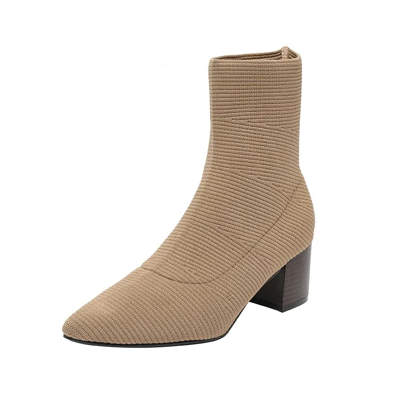 CALORA_ Vionna | Elegante dameslaarzen met hoge hak
