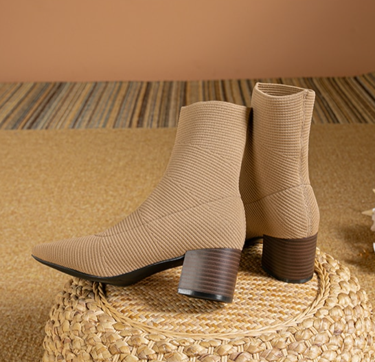 CALORA_ Vionna | Elegante dameslaarzen met hoge hak