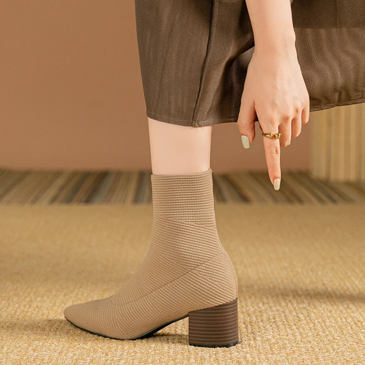 CALORA_ Vionna | Elegante dameslaarzen met hoge hak