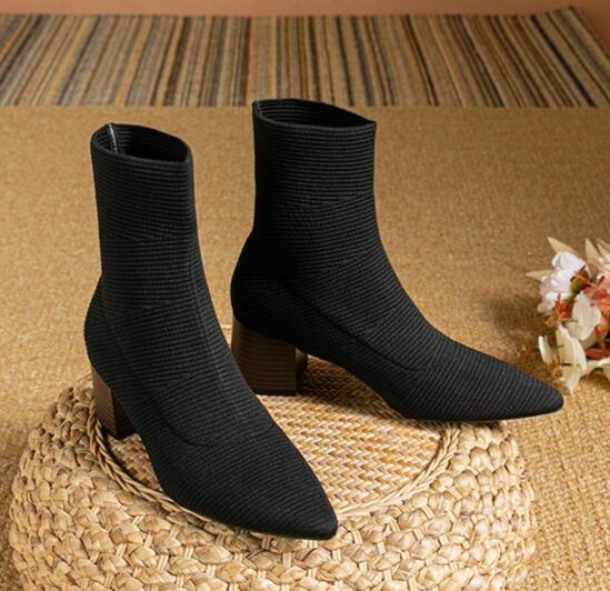 CALORA_ Vionna | Elegante dameslaarzen met hoge hak