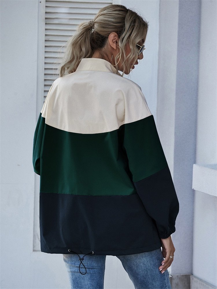 CALORA_ Vivienne | Stijlvolle Dames herfst regenjas