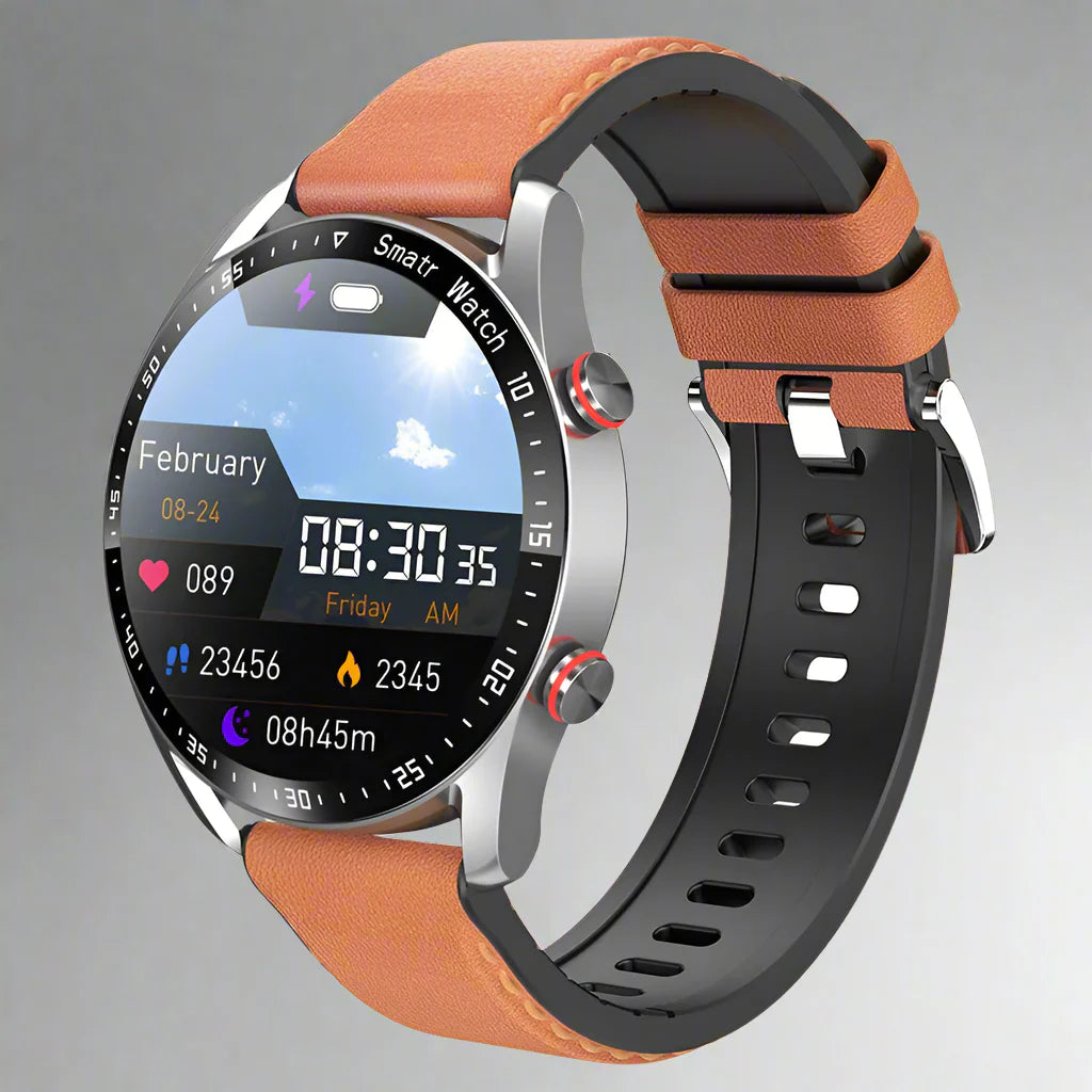 CALORA_ Voltify - Pro Smartwatch Met Bluetooth-Oproepen En Gezondheidstracker