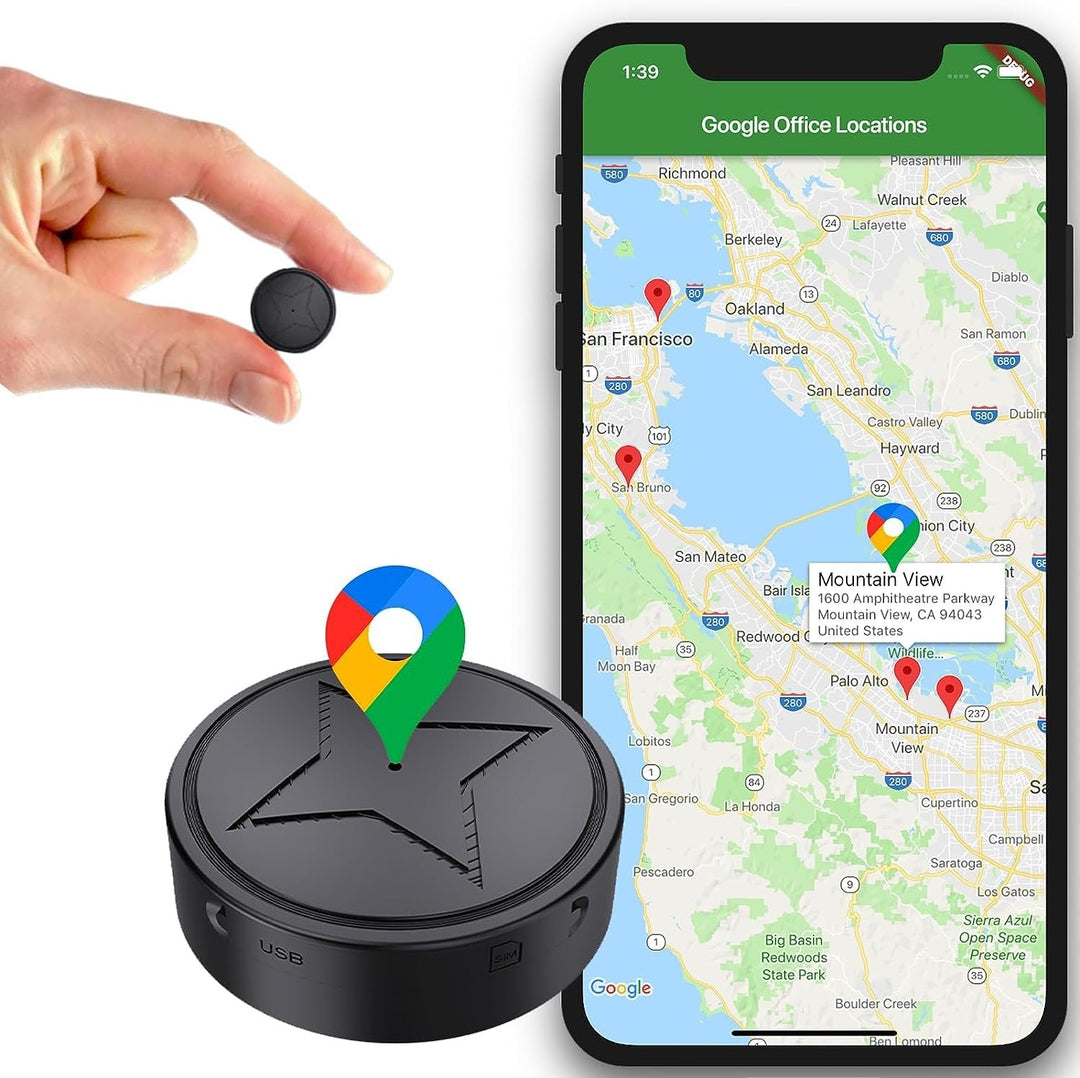 CALORA_ Voltify | Sterke Magnetische GPS-Tracker voor Eenvoudige Beveiliging