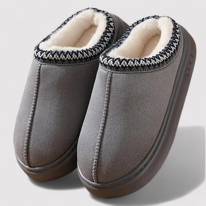 CALORA_ Zachte Pantoffels Unisex met Luxe Comfort en Antislipzool