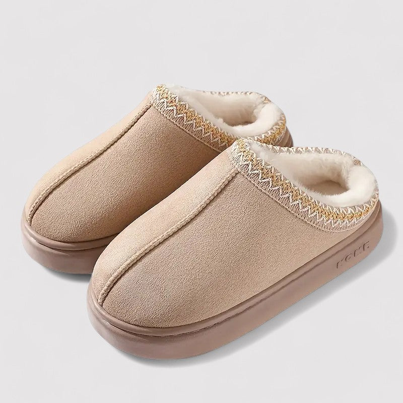 CALORA_ Zachte Pantoffels Unisex met Luxe Comfort en Antislipzool
