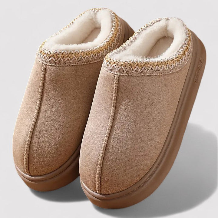 CALORA_ Zachte Pantoffels Unisex met Luxe Comfort en Antislipzool