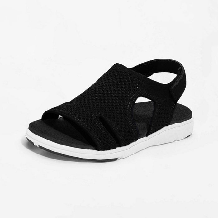 CALORA_ Zachte en Comfortabele Sandalen voor Dames met Stretchmateriaal