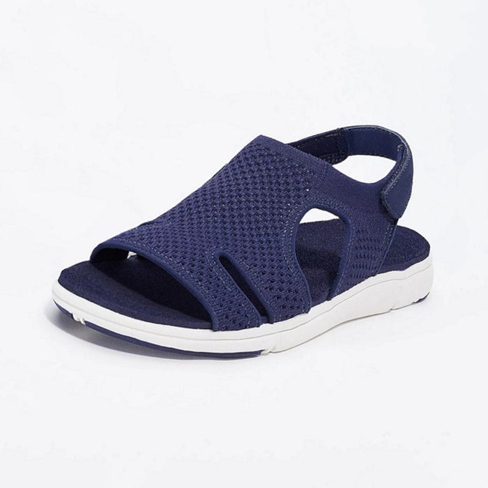 CALORA_ Zachte en Comfortabele Sandalen voor Dames met Stretchmateriaal