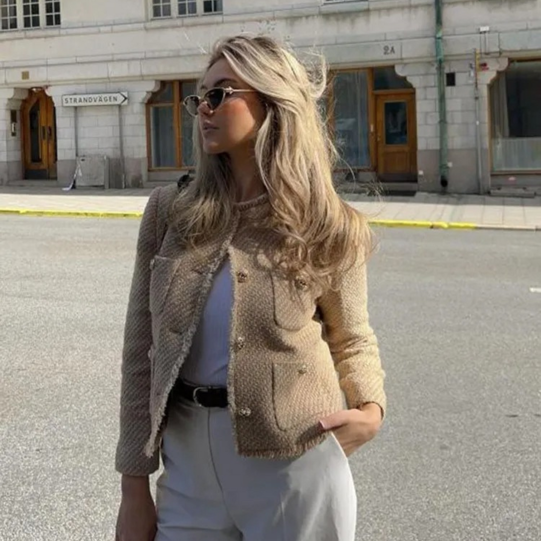 CALORA_ Zaina | Chique Jas met knopen
