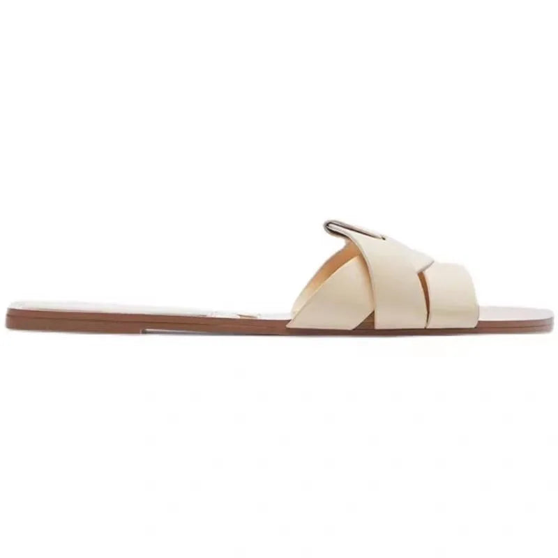 CALORA_ Zomer Dames Slippers Casual Ademend T-vormige Open Teen Sandalen
