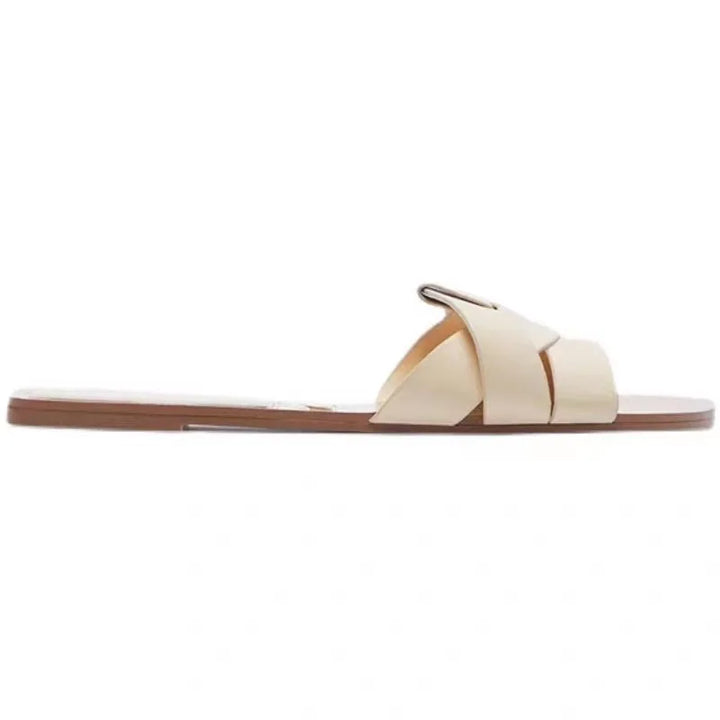 CALORA_ Zomer Dames Slippers Casual Ademend T-vormige Open Teen Sandalen