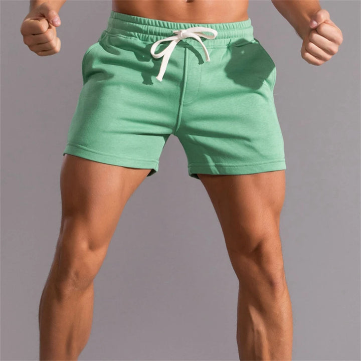 CALORA_ Zomer Heren Casual Shorts Korte Broek met Ademend Materiaal en Effen Kleur