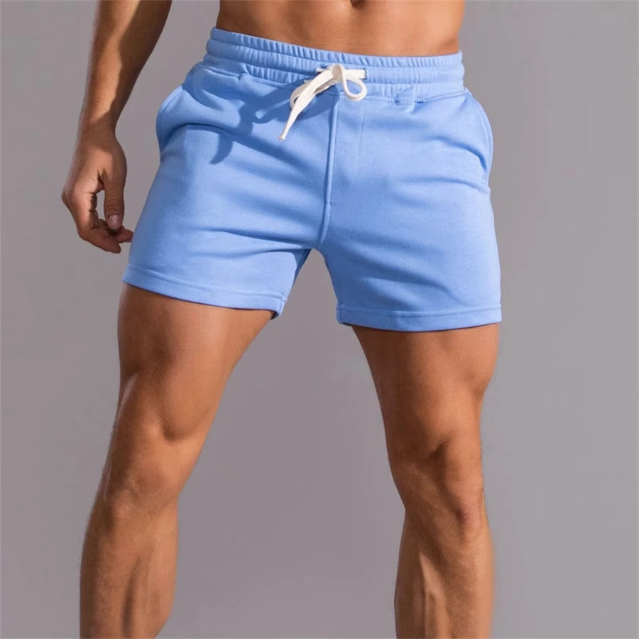 CALORA_ Zomer Heren Casual Shorts Korte Broek met Ademend Materiaal en Effen Kleur