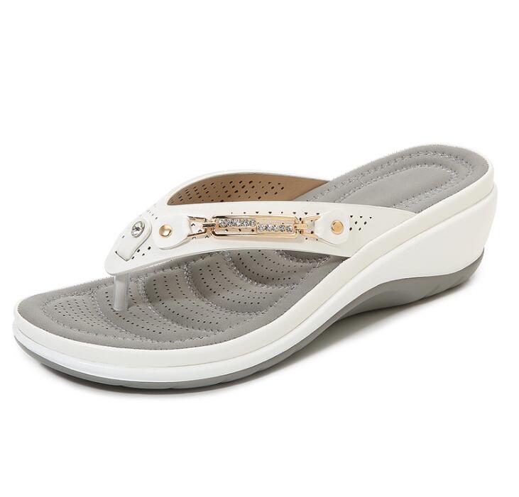 CALORA_ Zomerse Bling Sandalen voor Strand en Casual Dagen