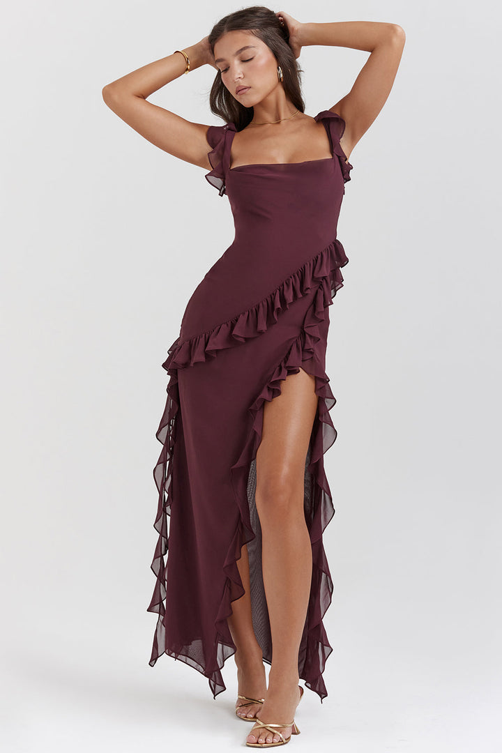 CALORA_ Zomerse Comfortabele Jurk Met Chic Silhouet En Elegant