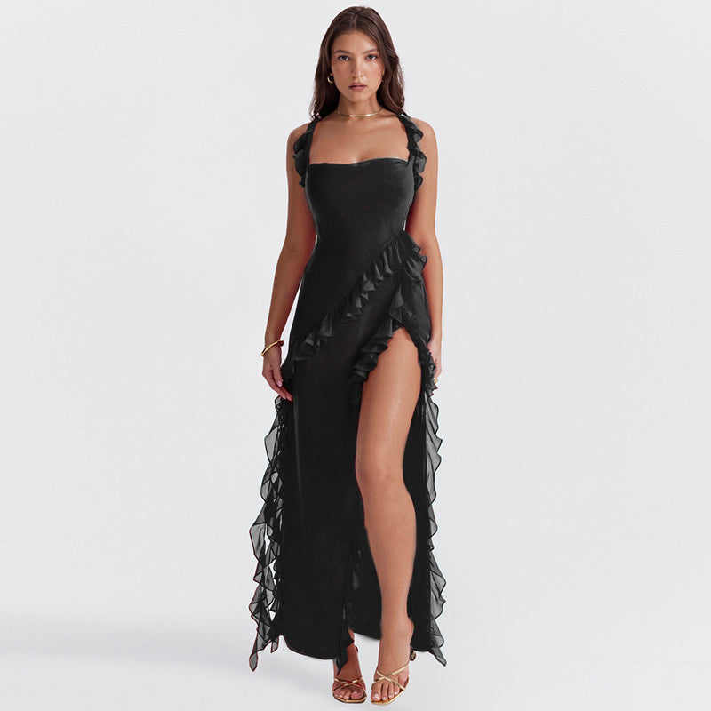 CALORA_ Zomerse Comfortabele Jurk Met Chic Silhouet En Elegant