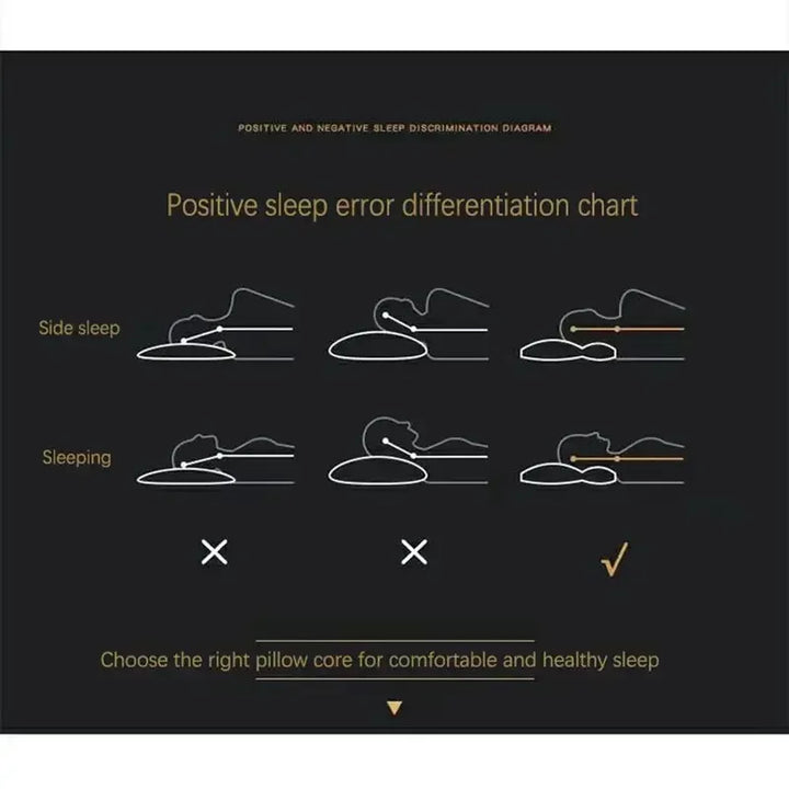 CALORA_ Cloudy | Zacht Schuim Hoofdkussen met Massage en Optimale Ondersteuning