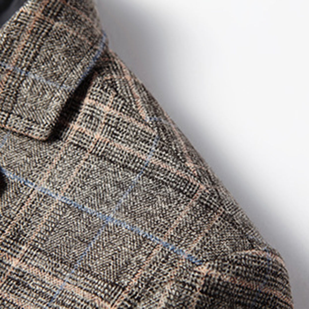 CALORA_ Bellaturo | Casual Geruite Blazer in Italiaanse stijl voor heren