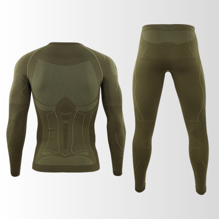 CALORA_ Thermische Trainingspak voor Mannen met Ademend Materiaal