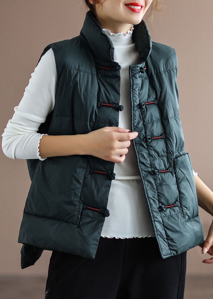 Winter Puffer Bodywarmer Vest met kraag en zakken