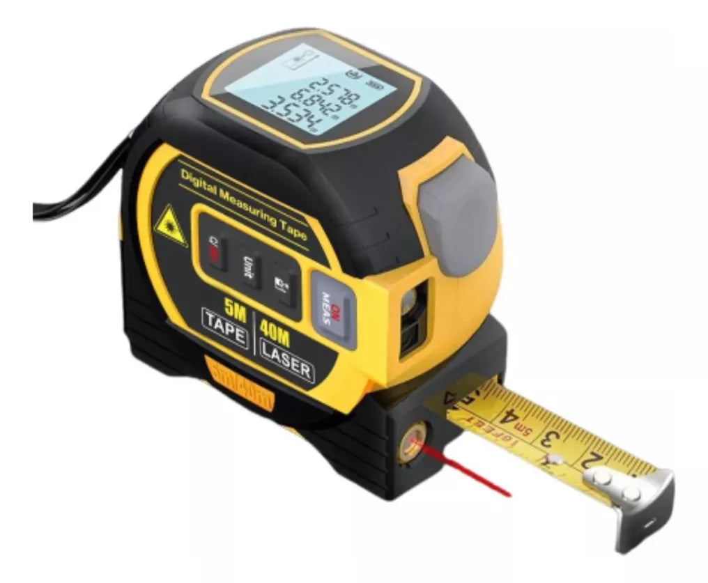 CALORA_ Duratex | 3-in-1 Infrarood Laser Meetlint - Laser & Traditioneel Rolmaat in eén