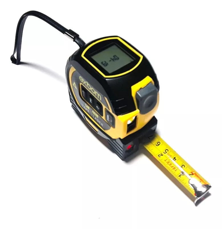 CALORA_ Duratex | 3-in-1 Infrarood Laser Meetlint - Laser & Traditioneel Rolmaat in eén