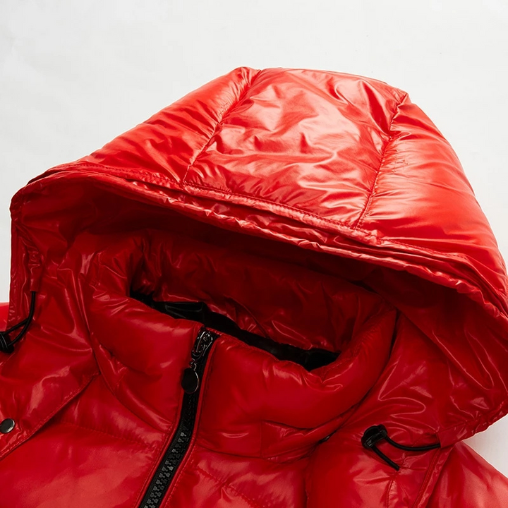CALORA_ Verwarmde Damesjas voor de Winter met Verwarmingssysteem
