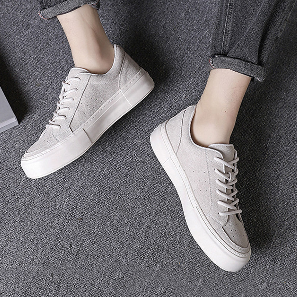 Brixton Low-Top Sneakers - Hoge Kwaliteit Suede, Rubberen Zool