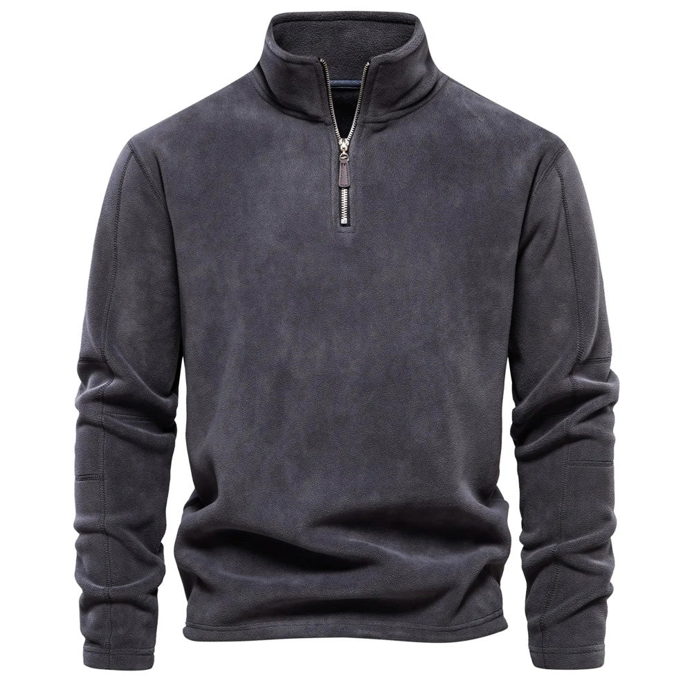 OakForge | Comfortabele Fleece Trui met rits