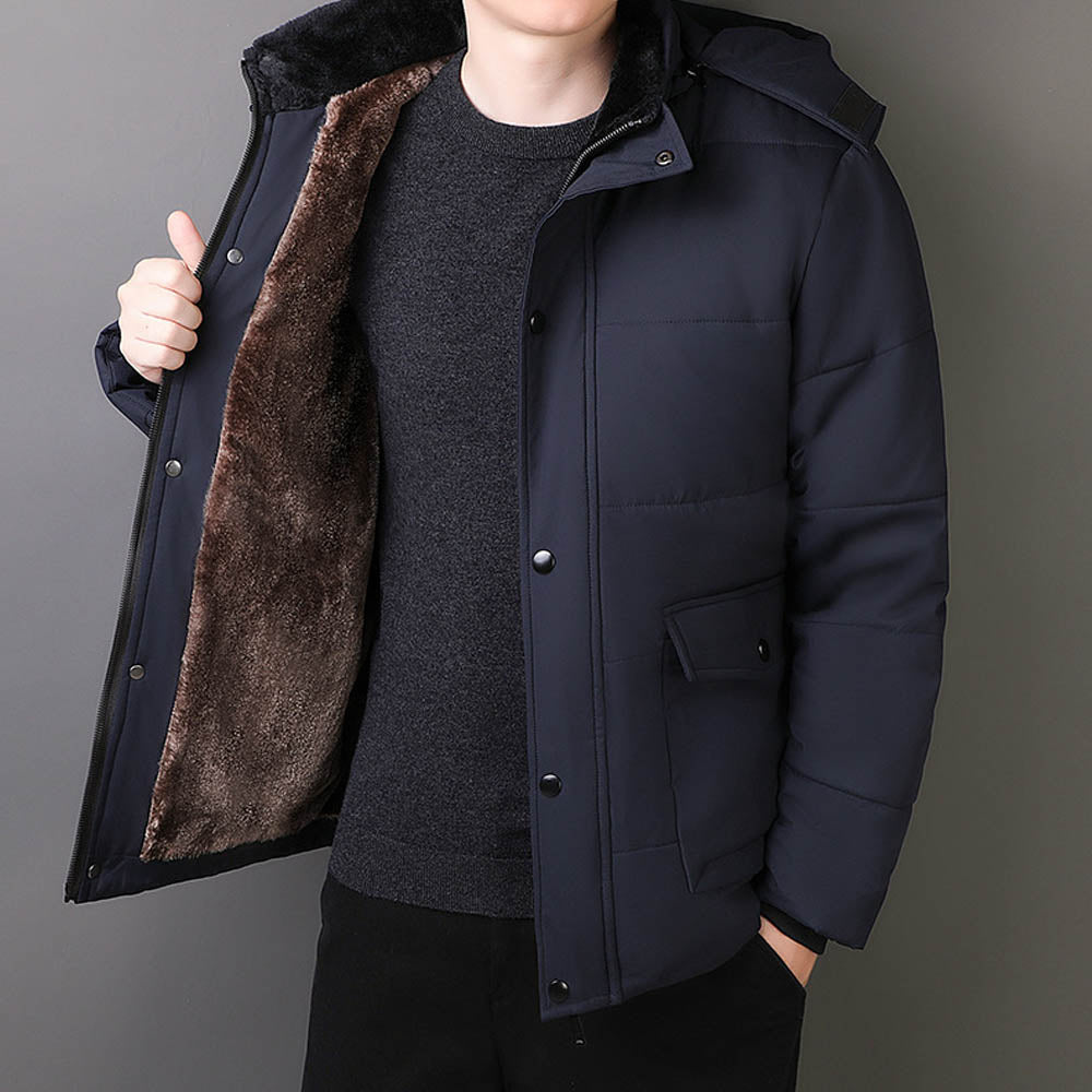 Bridgley | Fleece Winterjas met capuchon