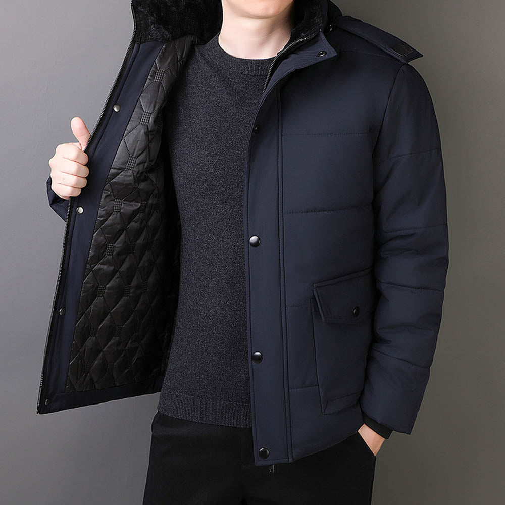 Bridgley | Fleece Winterjas met capuchon