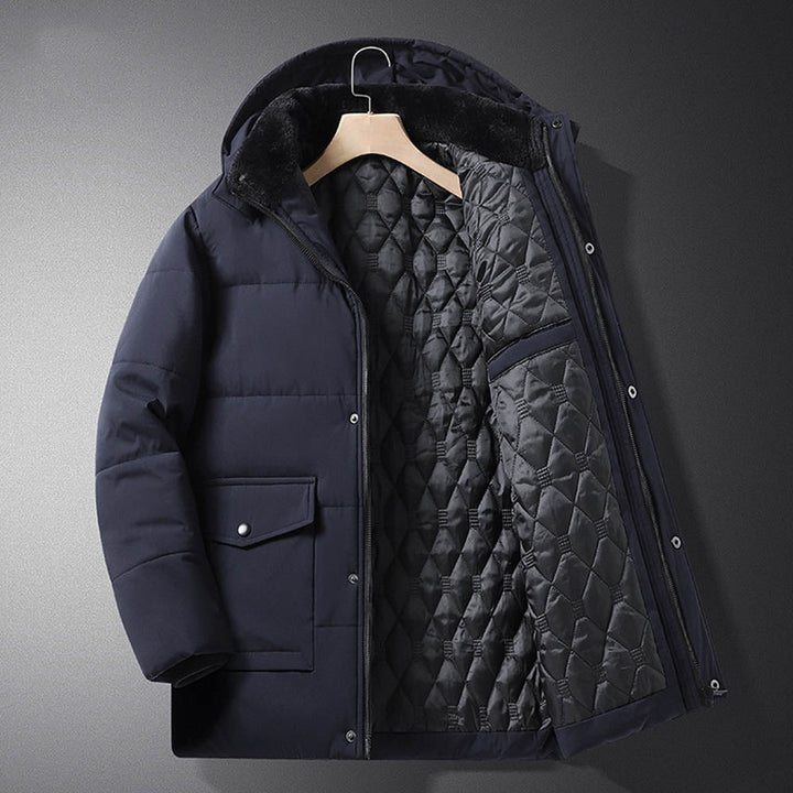 Bridgley | Fleece Winterjas met capuchon