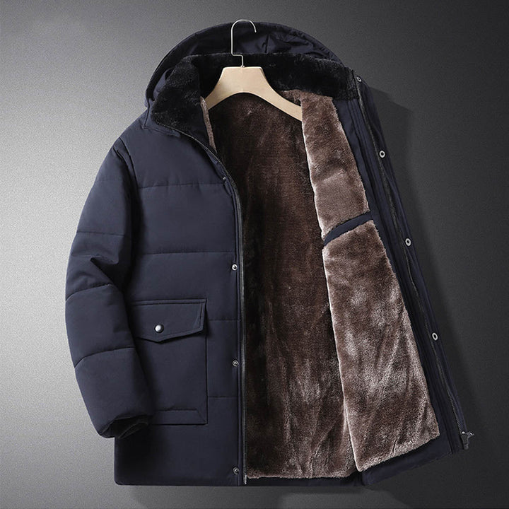 Bridgley | Fleece Winterjas met capuchon